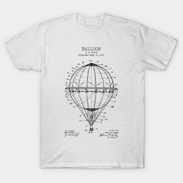 BALLOON patent T-Shirt by Dennson Creative